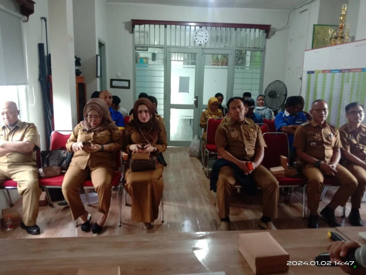 02 Januari 2023, Rapat  Pertemuan Rencana pembentukan karang taruna di setiap kelurahan di wilayah kecamatan sungai kunjang