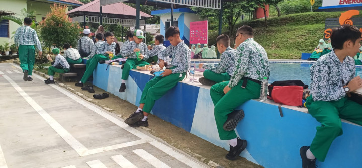Sabtu, 13 Januari 2023, kunjungan dari siswa/siswi SD Islam Al Hikmah Samarinda ke Taman Lalu Lintas Letj. MT. Haryono