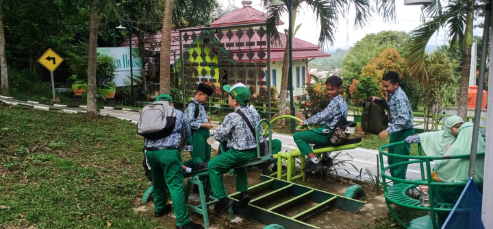 Sabtu, 13 Januari 2023, kunjungan dari siswa/siswi SD Islam Al Hikmah Samarinda ke Taman Lalu Lintas Letj. MT. Haryono