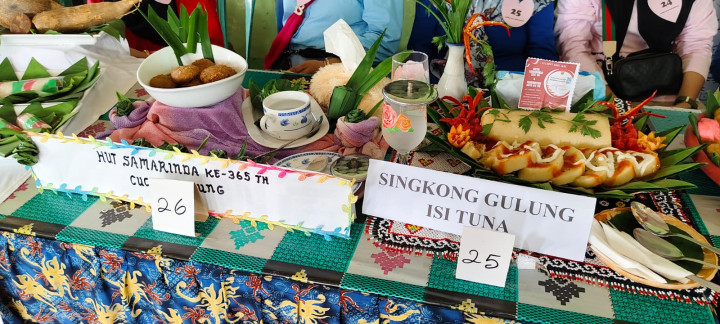 Selasa, 23 Januari 2024, Lurah menghadiri kegiatan Lomba kreasi makanan non beras di Gedung LPM Karang Anyar, dalam rangka HUT Kota dan Pemerintah Kota Samarinda.
