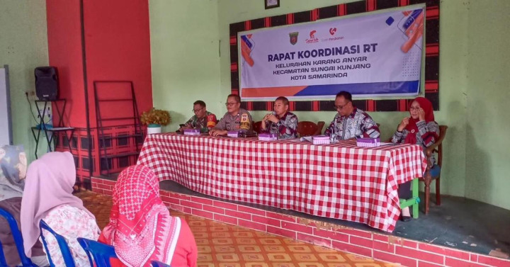 Senin, 25 Januari 2024 Kegiatan Rakor RT se Kelurahan Anyar di Gedung LPM Karang Anyar yang dipimpin  langsung oleh Lurah Karang Anyar