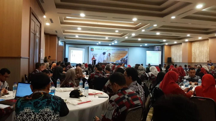 Kamis, 07 Maret 2024, Kasie Kesra mewakili Lurah untuk mengikuti rembuk stunting tingkat Kota Samarinda di Hotel Five Premiere, pada jam 08.30 Wita.