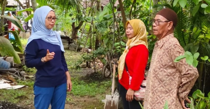 Minggu 12 Mei 2024, Kunjungan /monitoring  oleh Lurah beserta Ketua PKK dan anggota PKK Kel. Karang anyar di RT, 28,29,32,33,35, dalam rangka persiapan kegiatan Aku Hatinya PKK