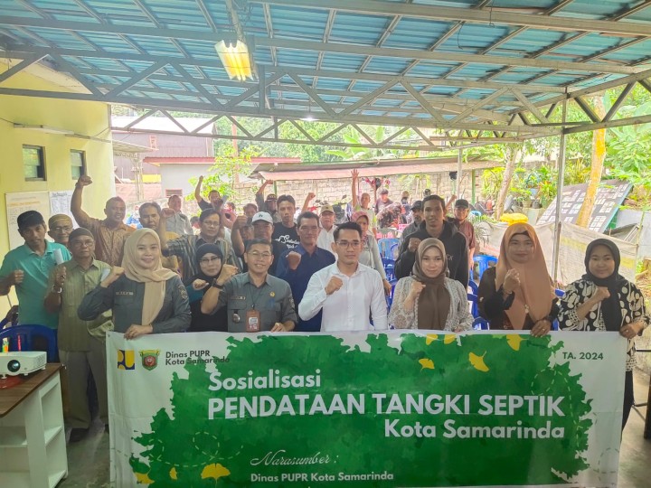 Kamis, 15 Agustus 2024, Dinas PUPR Kota Samarinda melakukan sosialisasi pendataan tangki septik di wilayah Kelurahan Karang Anyar dengan peserta dari semua Ketua RT se Karang Anyar. Acara berlangsung di Kantor Kelurahan Karang Anyar pada jam 09.00 Wita.