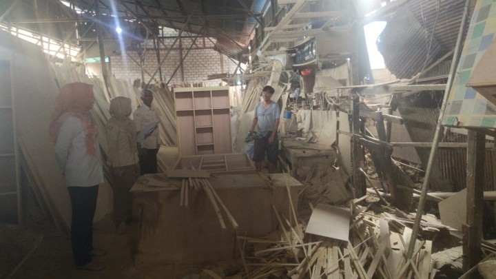 Rabu, 21 Agustus 2024, Kasie Ekobang mendampingi tim dari Dinas Perindsutrian Kota Samarinda melakukan pendataan usaha ataun IKM di wilayah Kelurahan Karang Anyar.