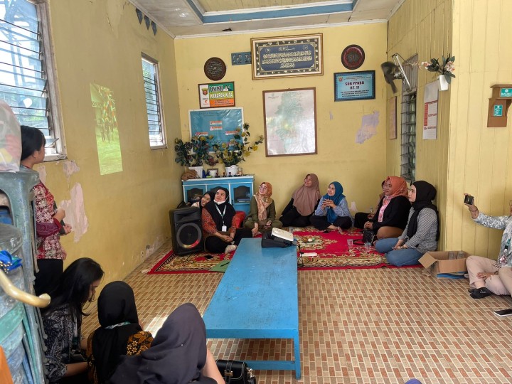 Sabtu, 14 September 2024 Staf kesra menghadiri kegiatan Mahasiswa Stikes Wiaya Husada Samarinda jurusan Kebidanan di Jalan Cendana RT.011.