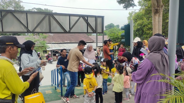 Sabtu, 21 September 2024, Taman Lalu Lintas Letj.MT. Haryono mendapatkan kunjungan kerja langsung dari PT Pertamina Regional Kaltim