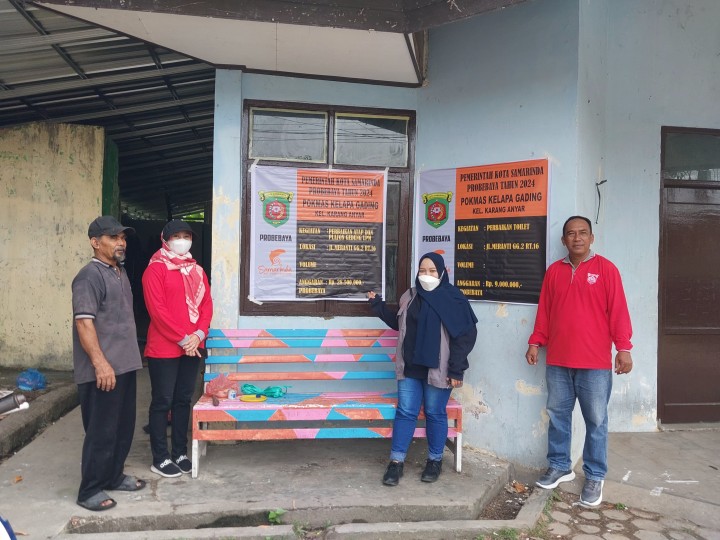 Minggu, 22 September 2024, Seklur bersama Kasie Ekobang, Pendamping kegiatan Probebaya dan Babinsa melakukan kunjungan pengawasan kegiatan Probebaya bidang Infrastruktur di RT.10,15,16, 18,19, 20, 21, 30, 31, 32 Kelurahan Karang Anyar.