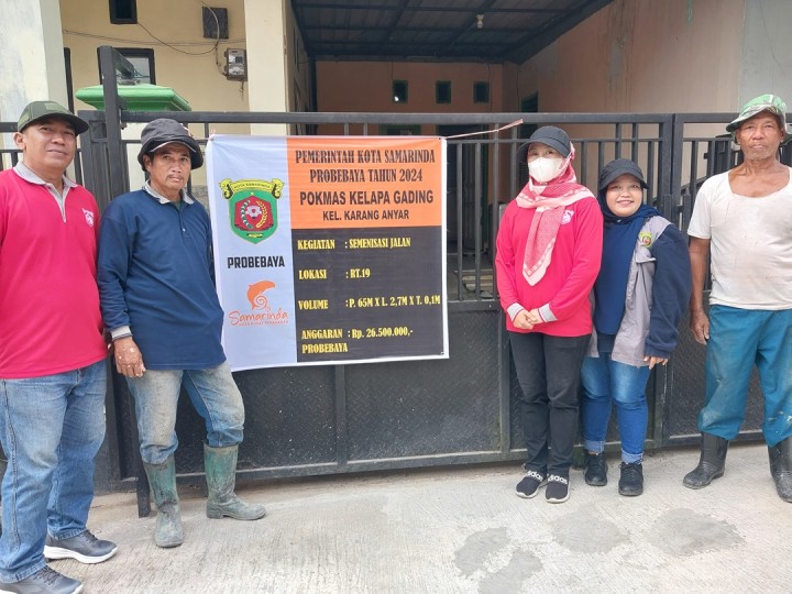 Minggu, 22 September 2024, Seklur bersama Kasie Ekobang, Pendamping kegiatan Probebaya dan Babinsa melakukan kunjungan pengawasan kegiatan Probebaya bidang Infrastruktur di RT.10,15,16, 18,19, 20, 21, 30, 31, 32 Kelurahan Karang Anyar.