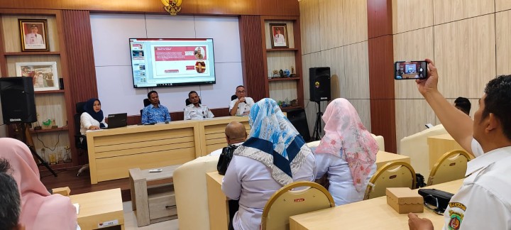Rabu, 25 September 2024 Lurah menghadiri Sosialisasi pengembangan potensi Desa/kel Wisata di Ruang Rapat Utama Disporapar Kota Samarinda