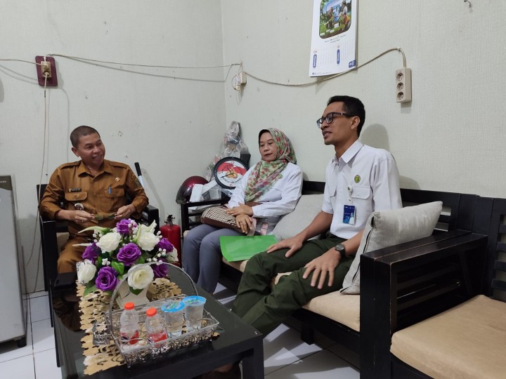 Senin, 01 Oktober 2024, Koordinasi pihak PT. Inhutani ke Kelurahan Karang Anyar terkait tindak lanjut Surat Permohonan Hibah lahan aset PT. Inhutani