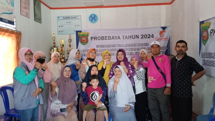 Rabu, 23 Oktober 2024 kegiatan Sosialisasi penajaman Kader Dasawisma dan Posyandu di RT.015 dan 016 program Pemberdayaan Masyarakat.