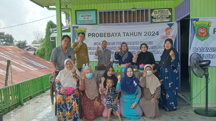 Kamis, 24 Oktober 2024, Kegiatan sosialisasi Kamtibmas, Penajaman Kader Dasawisma dan Posyandu di RT.013 & 014, Kegiatan Probebaya bidang pemberdayaan masyarakat