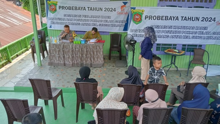 Kamis, 24 Oktober 2024, Kegiatan sosialisasi Kamtibmas, Penajaman Kader Dasawisma dan Posyandu di RT.013 & 014, Kegiatan Probebaya bidang pemberdayaan masyarakat