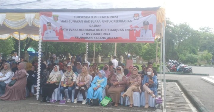 Senin, 18 November 2024 18 november 2024 ... Sosialisasi peningkatan partisipasi pemilih pada pilkada 2024 se kecamatan Sungai Kunjang yang diadakan di lapangan masjid baitul muttaqien ( islamic center ) samarinda