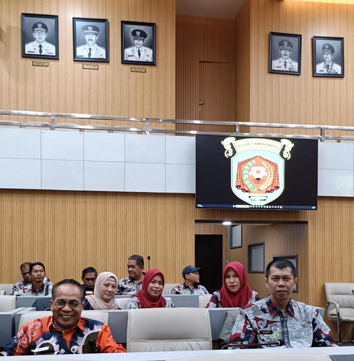 Kamis, 05 Desember 2024, Kasie Kesra mewakili Lurah Menghadiri acara Sosialisasi Balai Rehabilitasi Tanah Merah Kota Samarinda di Balaikota Samarinda.