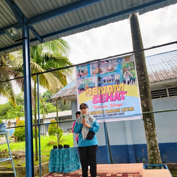 Minggu, 23 Februari 2025, Kegiatan Senam Sehat bersama Dasawisma se Kelurahan Karang Anyar yang dilaksanakan oleh Kelurahan Karang Anyar, kegiatan berlangsung di Lap.Olahraga Komp.PDAM , Jln. Cendana RT.007, Samarinda