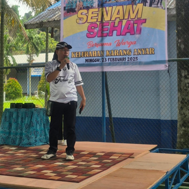 Minggu, 23 Februari 2025, Kegiatan Senam Sehat bersama Dasawisma se Kelurahan Karang Anyar yang dilaksanakan oleh Kelurahan Karang Anyar, kegiatan berlangsung di Lap.Olahraga Komp.PDAM , Jln. Cendana RT.007, Samarinda