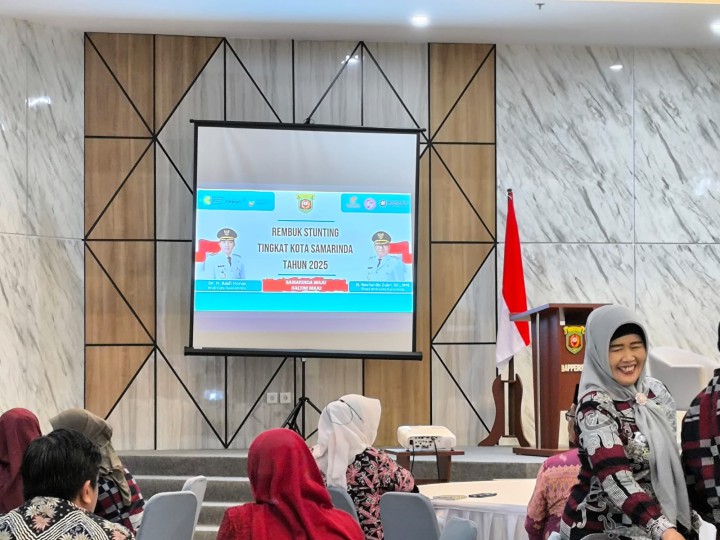 Kamis, 13 Maret 2025, Kasie Kesra Menghadiri Rembuk Stunting Tingkat Kota Samarinda Tahun 2025 di Bapperida Kota Samarinda