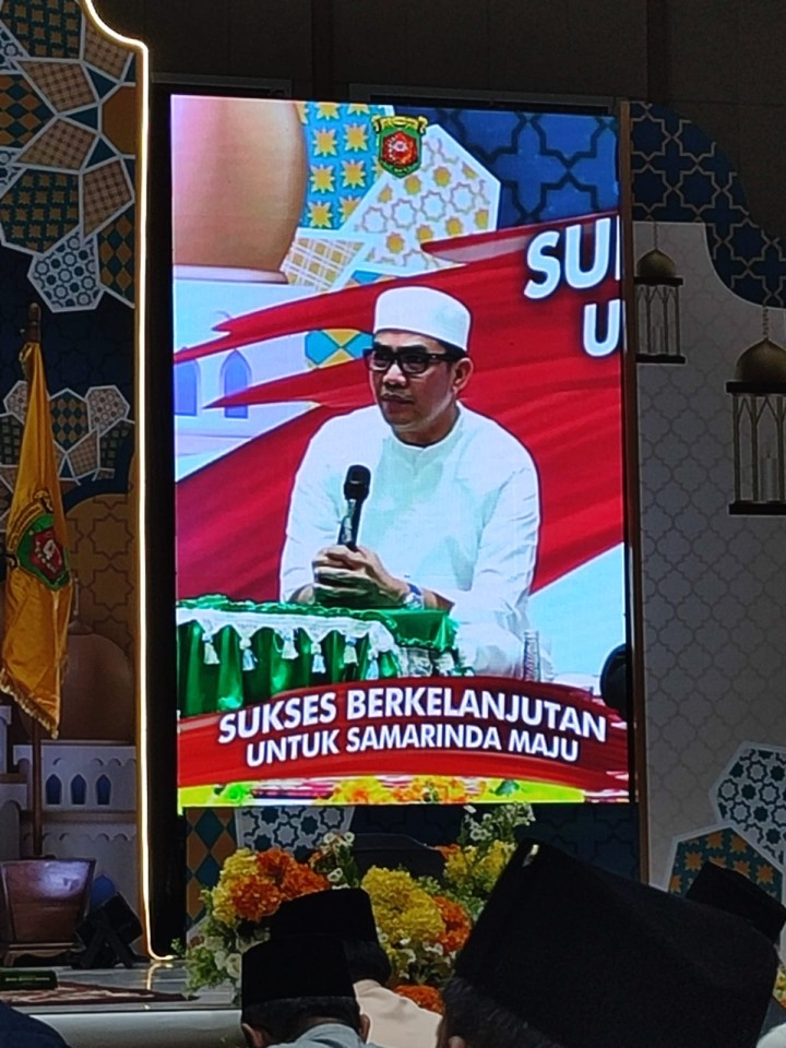 Selasa, 25 Maret 2025, Seklur menghadiri kegiatan Gebyar Zakat dan Bukber Pemerintah Kota Samarinda di Gor Segiri Samarinda