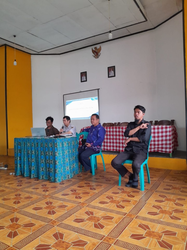 Rabu, 23 April 2025, Kasie Kesra dan staf menghadiri kegiatan pertemuan rutin kelompok difabel kelurahan di Gedung LPM Karang Anyar, Jln. Meranti gang 2 RT. 016