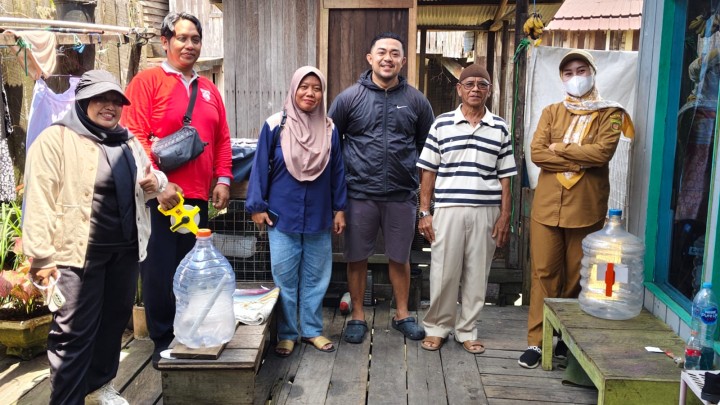 Selasa, 06 Mei 2025 , Kasie Ekobang beserta Staf melakukan monitoring usulan kegiatan Infrastruktur TA 2025 untuk wilayah Pokmas Mekah Karang Anyar.