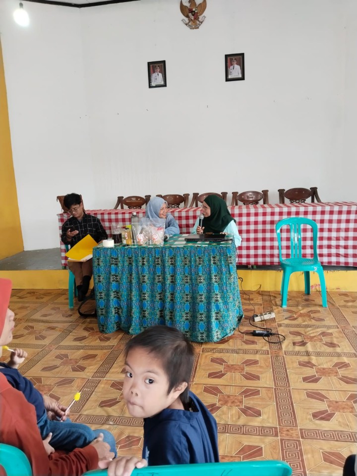 Minggu, 22 Juni 2025, Pertemuan rutin kegiatan KDK (kelompok Disabilitas Kelurahan) di Balai LPM Karang Anyar, Jalan Meranti RT.016 Samarinda