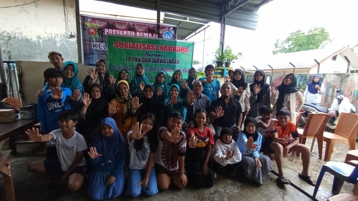 Sabtu, 28 Juni 2025, Kelurahan Karang Anyar menghadiri kegiatan Sosialisasi Narkoba bersama TP.PKK Kelurahan Karang Anyar dan Jaringan Remaja Waspada Narkoba Kelurahan Karang Anyar di wilayah RT.001,002,003 Karang Anyar.