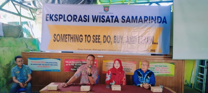 Kamis, 03 Juli 2025, Kelurahan Karang Anyar beserta Pokdarwis Karang Anyar mengikuti kegiatan Eksplorasi Wisata Samarinda dari Dinas Pemuda, Olahraga dan Pariwisata Kota Samarinda di Kantor Kelurahan Karang Anyar.
