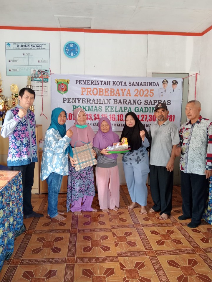 Kamis, 03 Juli 2025, Kelurahan Karang Anyar  mengawasi jalannya kegiatan Probebaya 2025 bidang Pemberdayaan Masyarakat berupa pemberian bantuan Tambahan Makanan Bergizi ke seluruh Posyandu wilayah Kelapa Gading