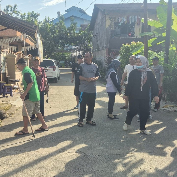 Minggu, 20 Juli 2025, Kelurahan Karang Anyar melakukan monitoring kegiatan gotong royong di wilayah RT 003,013,032,033,035 Kelurahan Karang Anyar.