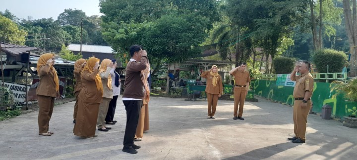 Senin, 28 Juli 2025, Apel Rutin Senin Kelurahan Karang Anyar