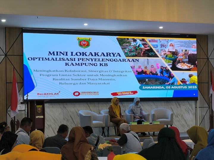 Selasa, 05 Agustus 2025, Kelurahan Karang Anyar Menghadiri Kegiatan Mini Lokakarya Optimalisasi Penyelenggaraan Kampung KB di Kantor Bapperida Kota Samarinda