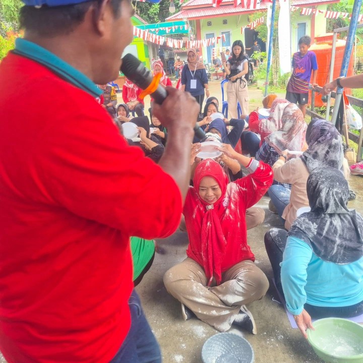 Sabtu-Minggu, 09-10 Agustus 2025, Kegiatan Lomba-Lomba dalam rangka perayaan HUT RI ke 80 tahun 2025 di Taman Lalu Lintas Letj.MT. Haryono yang diselenggarakan oleh Karang Taruna, FKPM, Mahasiswa KKN Universitas Widya Gama Mahakam Samarinda dan Kantor Kelurahan Karang Anyar