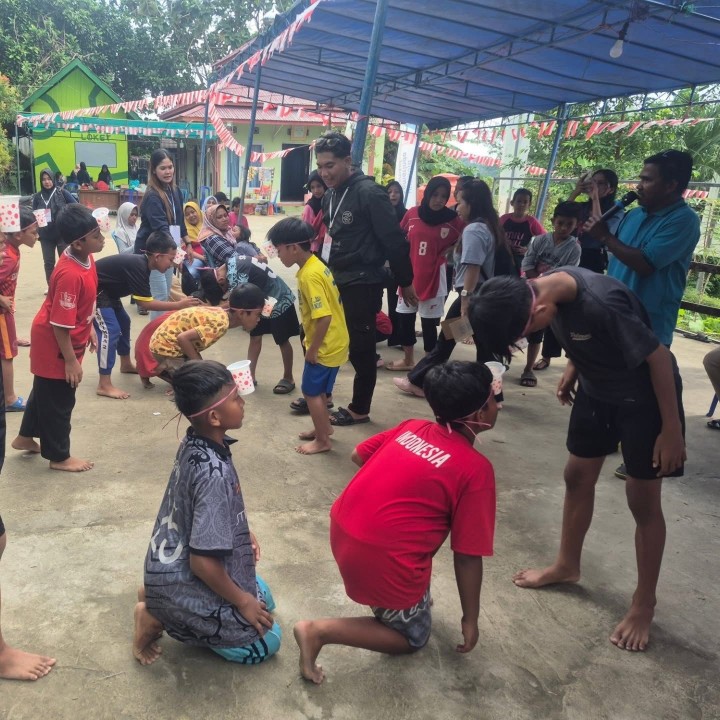 Sabtu-Minggu, 09-10 Agustus 2025, Kegiatan Lomba-Lomba dalam rangka perayaan HUT RI ke 80 tahun 2025 di Taman Lalu Lintas Letj.MT. Haryono yang diselenggarakan oleh Karang Taruna, FKPM, Mahasiswa KKN Universitas Widya Gama Mahakam Samarinda dan Kantor Kelurahan Karang Anyar