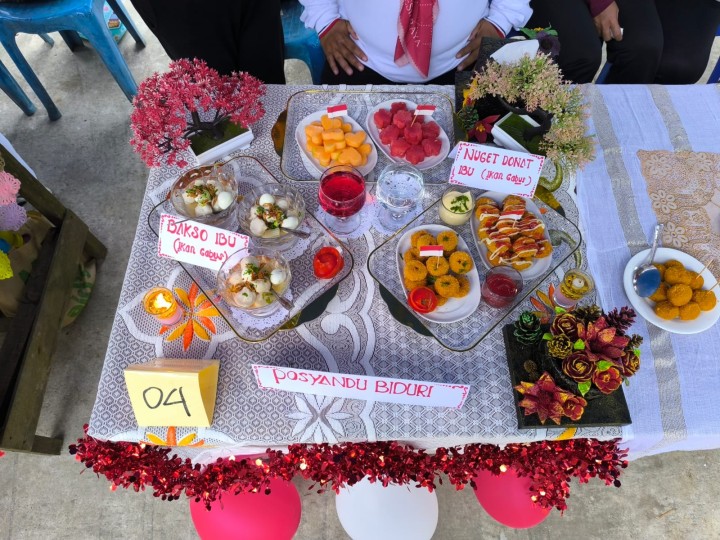 Kamis, 14 Agustus 2025, Acara Puncak perayaan HUT RI ke 80 tahun 2025 berupa pembagian hadiah bagi pemenang Lomba-lomba yang berlangsung di Taman Letj.MT.Haryono