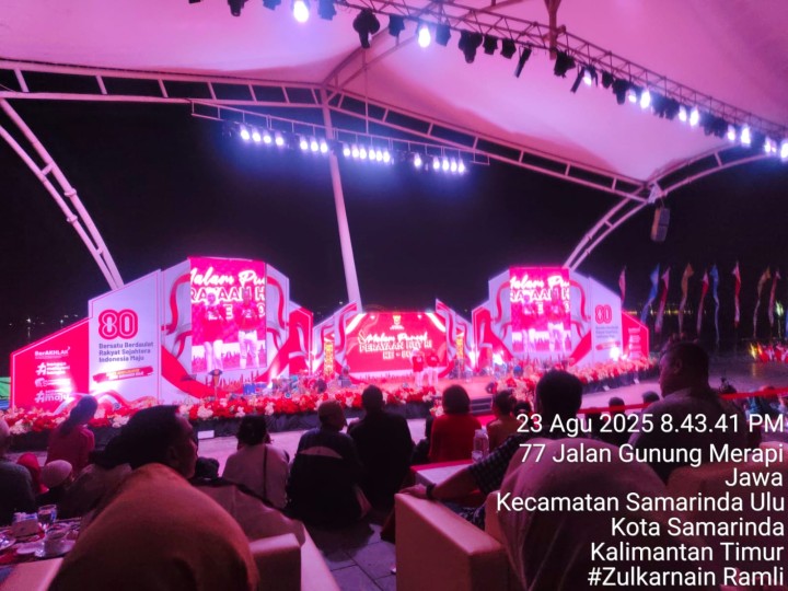 Sabtu, 23 Agustus 2025, Kelurahan Karang Anyar mengikuti kegiatan Pawai Pembangunan dan karnaval budaya Nusantara di taman Samarendah serta malamnya menghadiri kegiatan Puncak Peringatan HUT RI ke 80 di teras Samarinda.