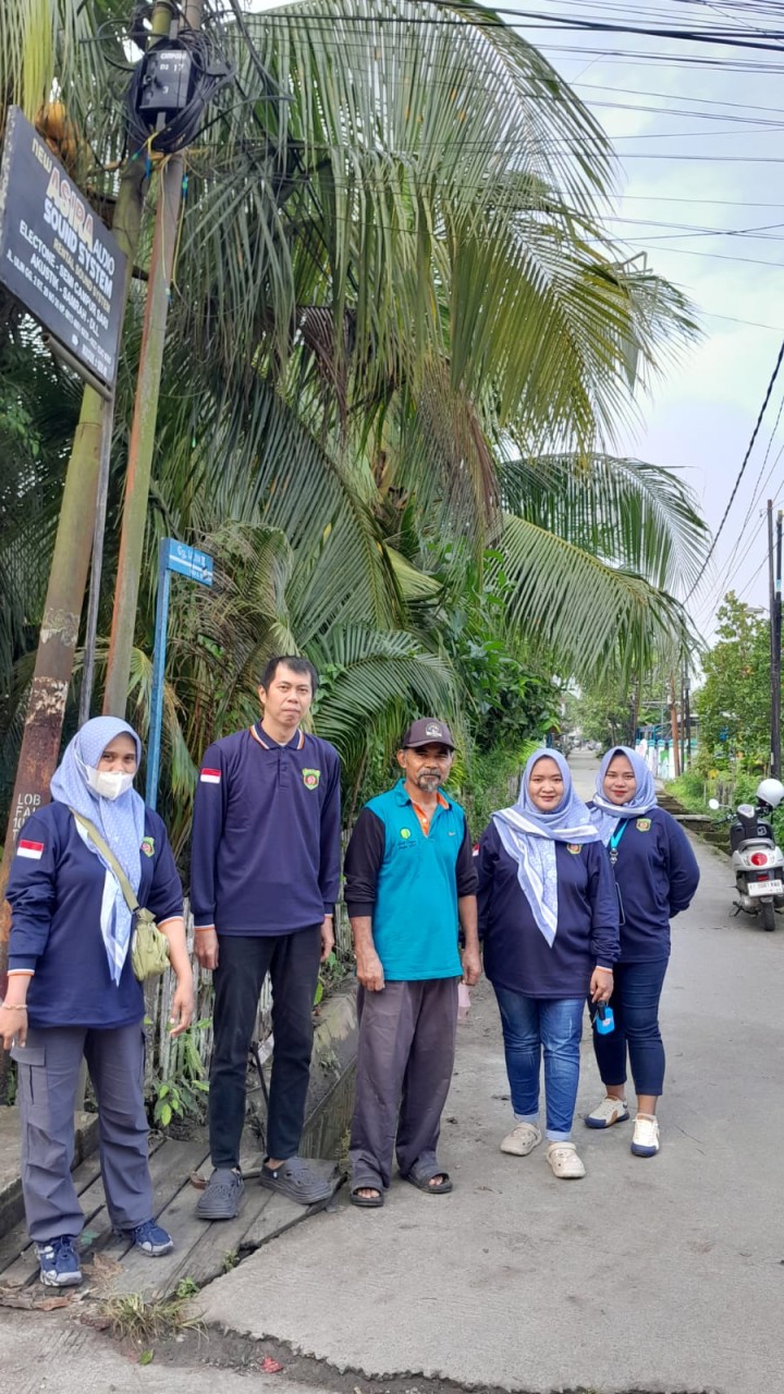 Minggu, 07 September 2025, Kelurahan Karang Anyar meninjau kegiatan Gotong Royong di wilayah RT.013,016,021,028,030 Karang Anyar