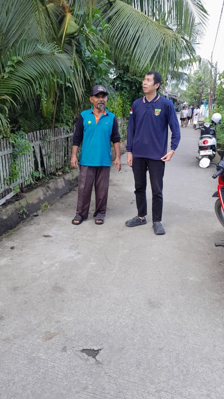 Minggu, 07 September 2025, Kelurahan Karang Anyar meninjau kegiatan Gotong Royong di wilayah RT.013,016,021,028,030 Karang Anyar