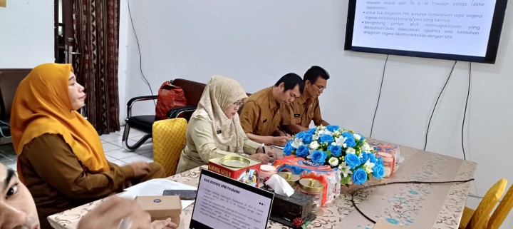 Selasa, 09 September 2025, Kelurahan Karang Anyar menghadiri Rakor PPTK Sub Kegiatan PKK se Kecamatan Sungai Kunjang di Ruang rapat Kecamatan Sungai Kunjang.