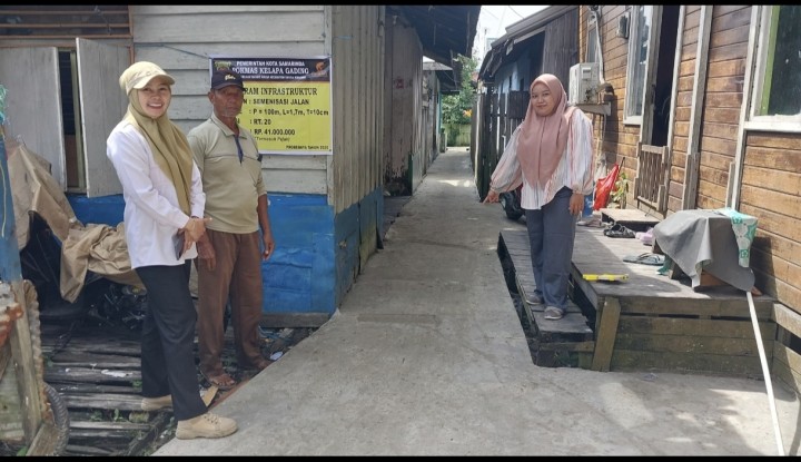Rabu, 10 September 2025, Kelurahan Karang Anyar melakukan monitoring kegiatan Probebaya bidang Sapras di RT.011, 014, 020,021,024 wilayah Karang Anyar.