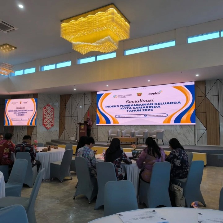 Kamis, 25 September 2025 Kelurahan Karang anyar mengikuti Acara Sosialisasi Indeks Pembangunan Keluarga (i-Bangga) Kota Samarinda Tahun 2025 yang diselenggarakan oleh DPPKB Kota Samarinda.