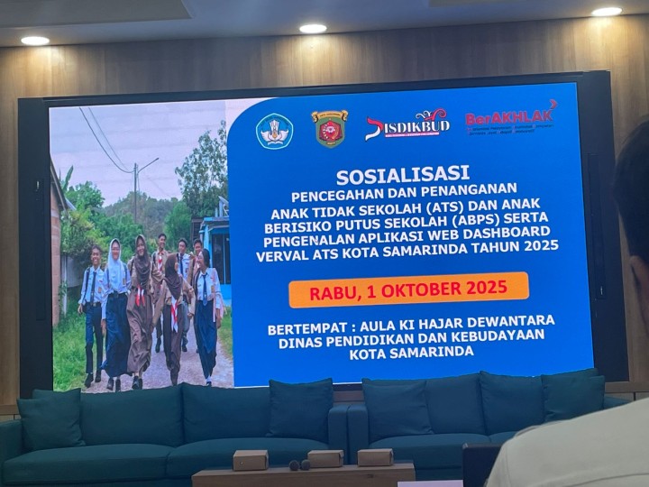 Rabu, 01 Oktober 2025, Kelurahan Karang Anyar mengikuti kegiatan Sosialisasi pencegahan dan penanganan anak tidak sekolah dan anak beresiko putus sekolah di Kantor Dinas Pendidikan dan Kebudayaan Kota Samarinda.
