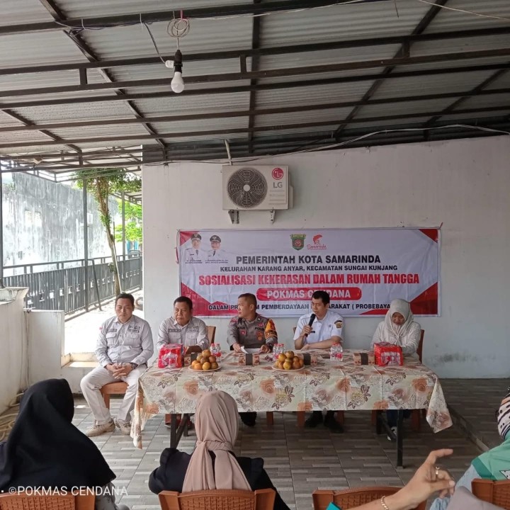 Rabu, 8 Oktober 2025, Kelurahan Karang Anyar menghadiri kegiatan Sosialisasi pencegahan kekerasan dalam rumah tangga ( KDRT ) kegiatan probebaya program pemberdayaan masyarakat yang diselenggarakan pokmas cendana kel. Karang anyar di RT 05, RT 07 dan RT 29 Kel. Karang anyar.
