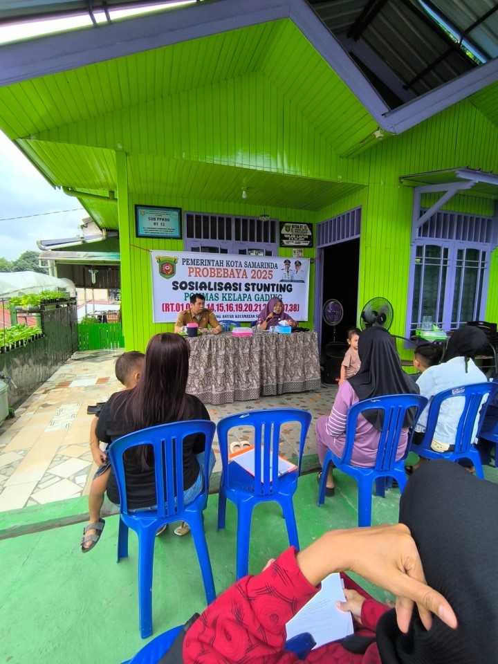Senin, 13 Oktober 2025, Kelurahan Karang Anyar menghadiri kegiatan Sosialisasi Stunting di RT.001,013,019,020,021 dan RT.038 dalam rangkaian kegiatan Probebaya bidang Pemberdayaan Masyarakat tahun 2025.