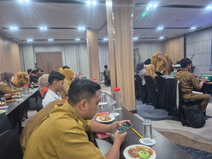 Senin, 20 Oktober 2025, Kelurahan Karang Anyar mengikuti Bimtek SP4N_Lapor yang diselenggarakan oleh Diskominfo Kota Samarinda