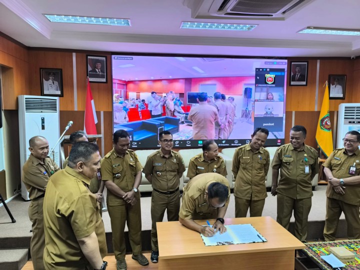 Selasa, 21 Oktober 2025, Kelurahan Karang Anyar mengikuti kegiatan Rakor Pencanangan RBI yang diselenggarakan oleh Kantor Dinas Pemberdayaan Perempuan dan Perlindungan Anak Kota Samarinda