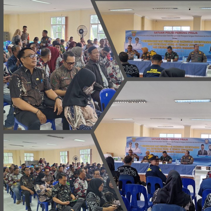 Kamis, 23 Oktober 2025, Kelurahan Karang Anyar menghadiri kegiatan Rakor Pencegahan & Penanganan Gangguan Ketentraman dan Ketertiban Umum di tingkat Kecamatan dan Kelurahan Se-Kota Samarinda di Aula Utama Lt. 3 Kantor SatPol PP Samarinda