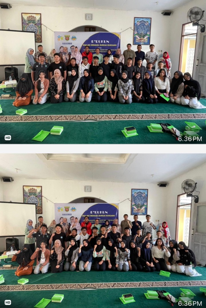 Sabtu, 01 November 2025, Kelurahan Karang Anyar mendampingi Forum Anak Karang Anyar mengikuti Dialog Remaja se Kecamatan Sungai Kunjang di Kantor Kecamatan Sungai Kunjang.