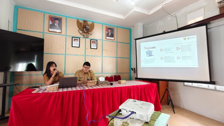 Senin, 10 November 2025, Kelurahan Karang Anyar mengikuti kegiatan Koordinasi dan Pembinaan Kinerja APBD Perubahan Tahun 2025 di Kantor Kecamatan Sungai Kunjang